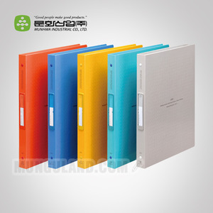 문화화일 물방울 클리어북 F240-7 색지싸바리+5분류인덱스내지20매 A4